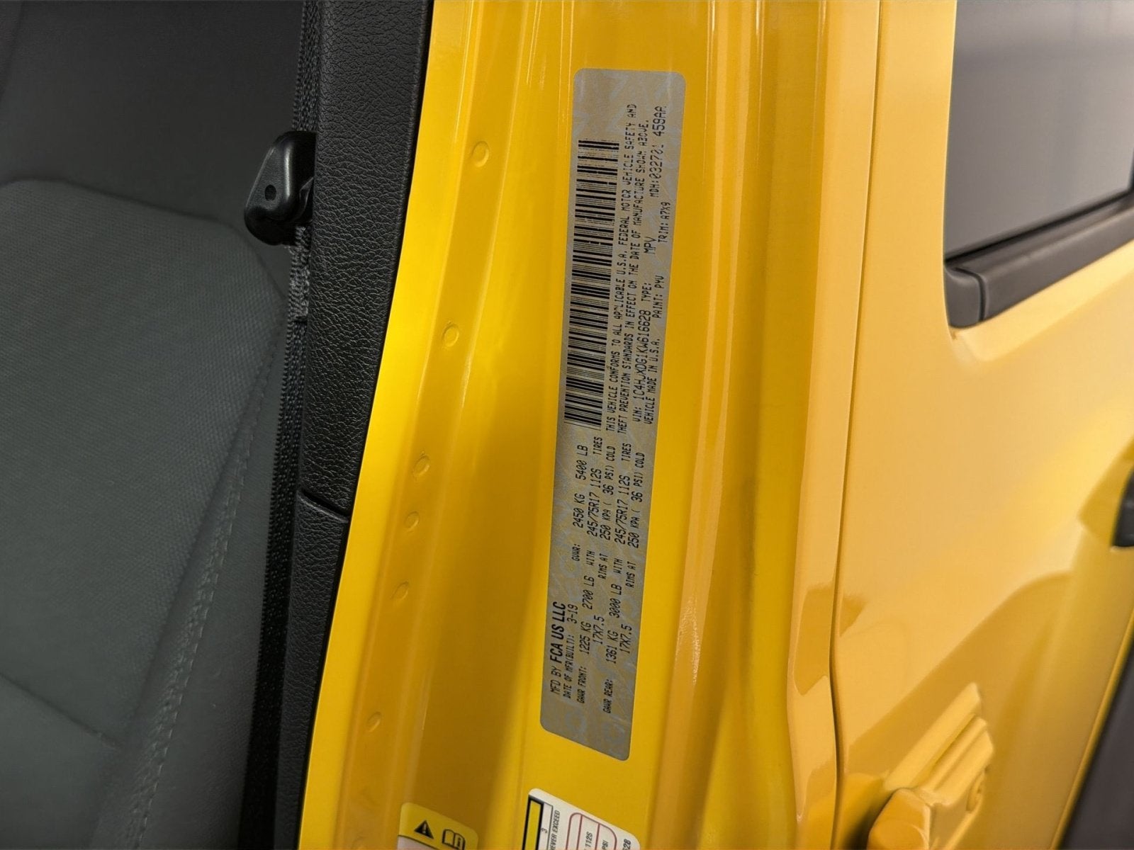 2019 Jeep Wrangler Unlimited Sport S