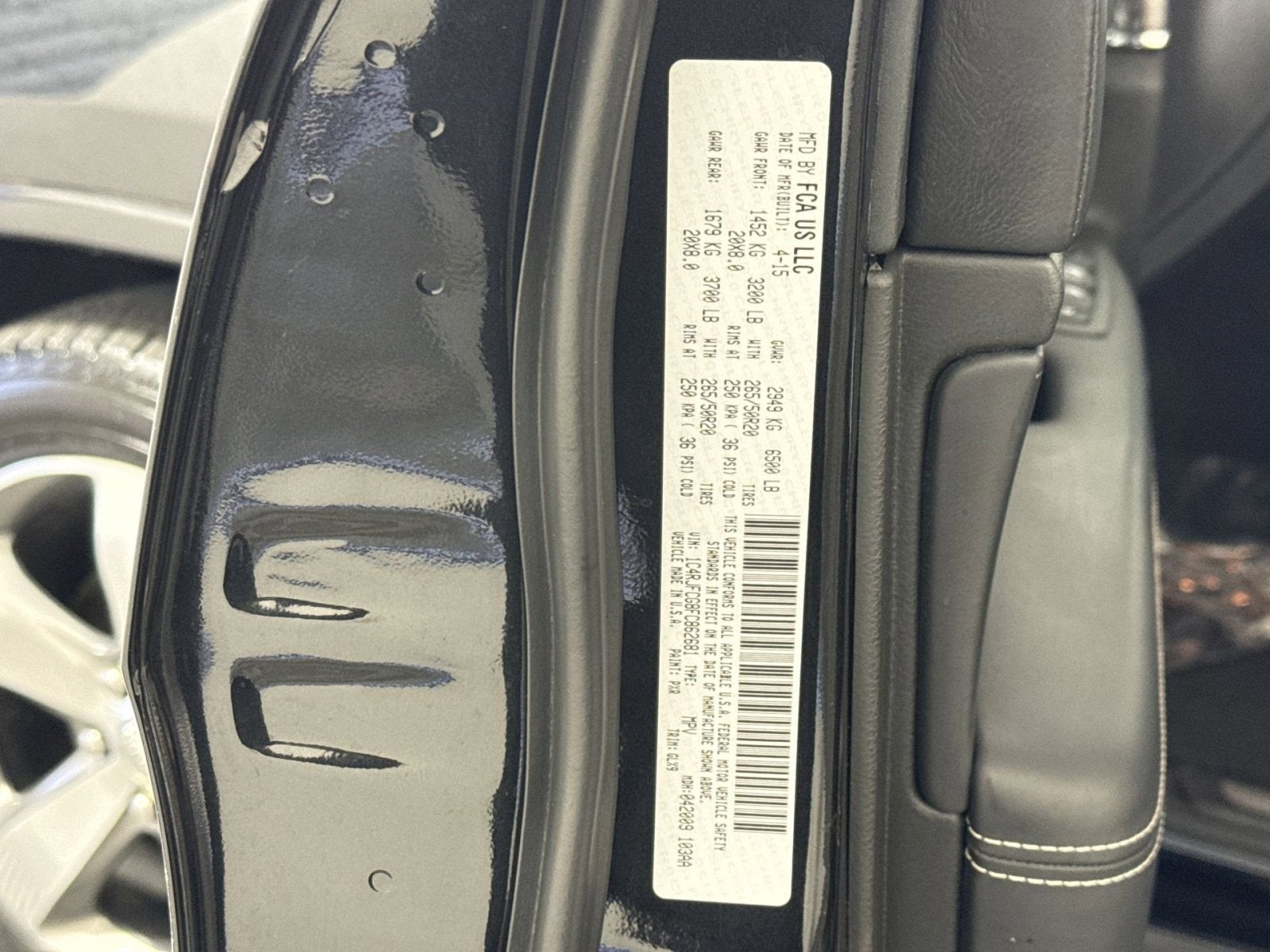 2015 Jeep Grand Cherokee Overland