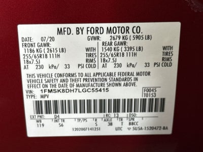 2020 Ford Explorer XLT