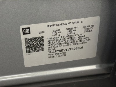 2027 Chevrolet Bolt LT