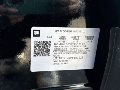 2027 Chevrolet Bolt LT