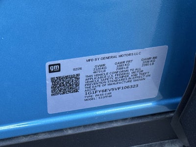 2027 Chevrolet Bolt LT