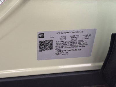 2027 Chevrolet Bolt LT