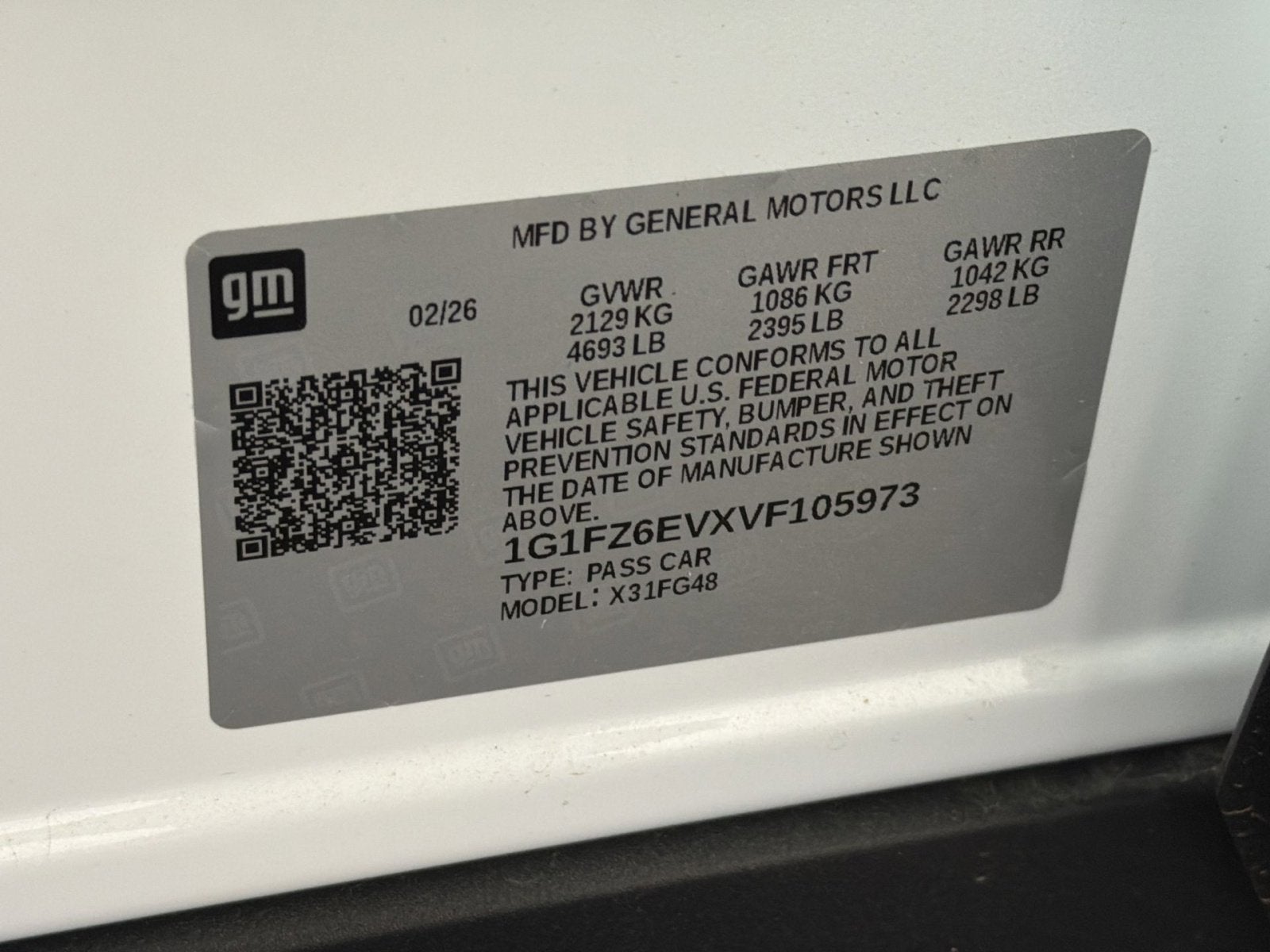 2027 Chevrolet Bolt RS