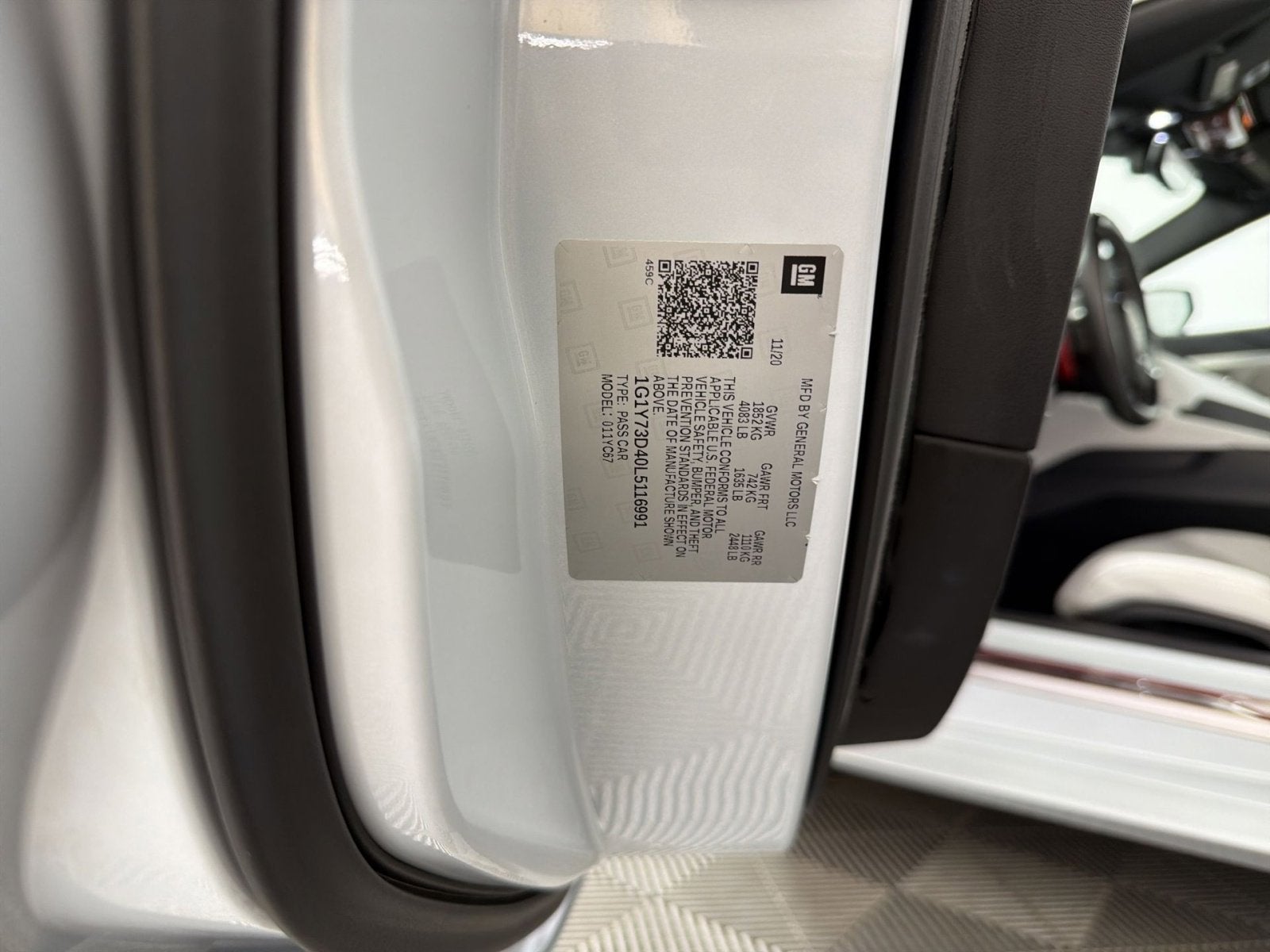 2020 Chevrolet Corvette Stingray 2LT