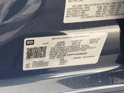 2026 Chevrolet Silverado 2500 HD LT