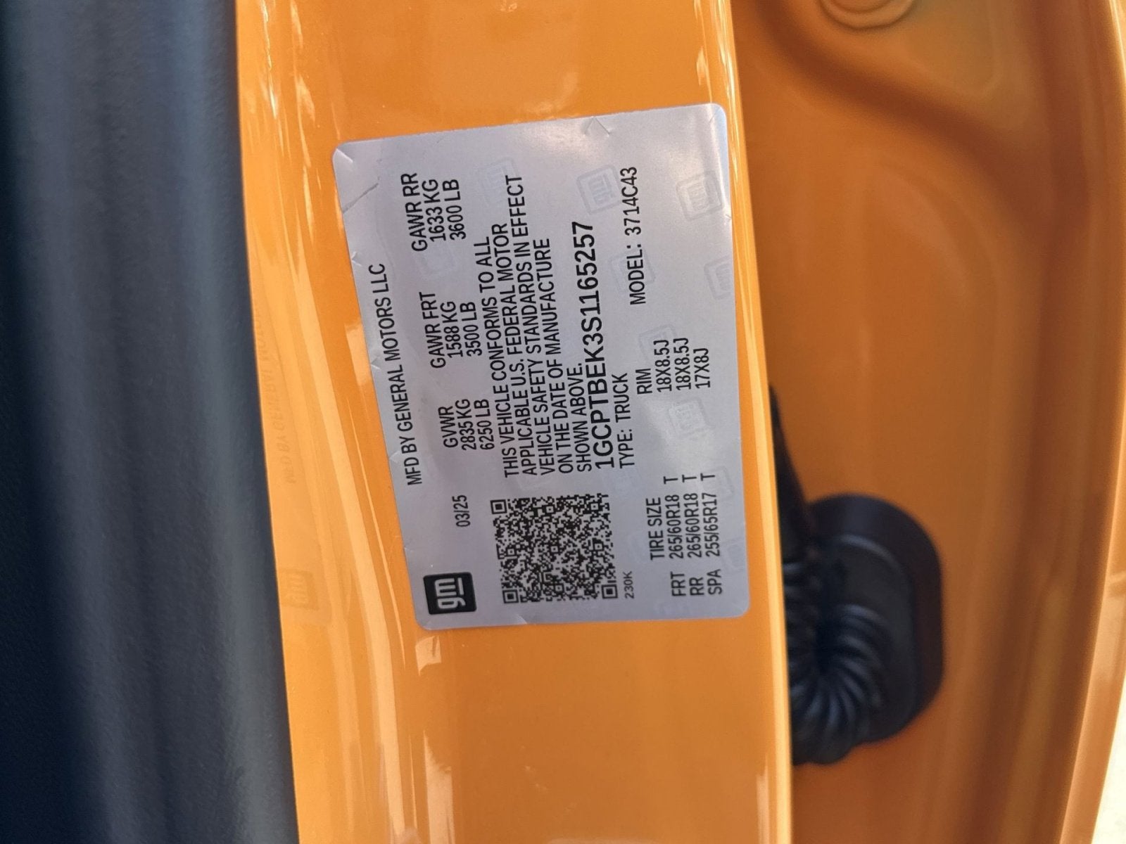 2025 Chevrolet Colorado WT/LT