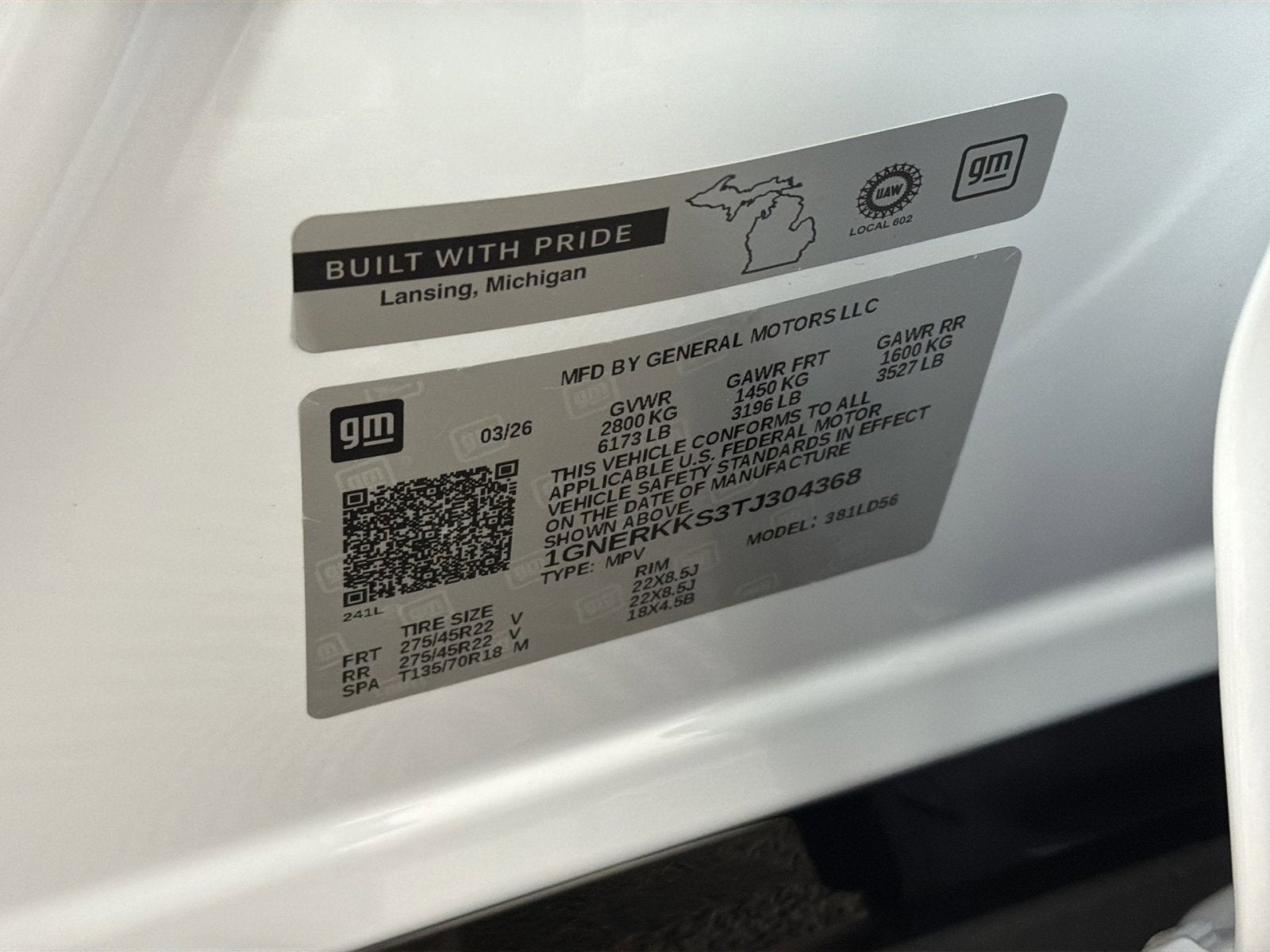 2026 Chevrolet Traverse High Country