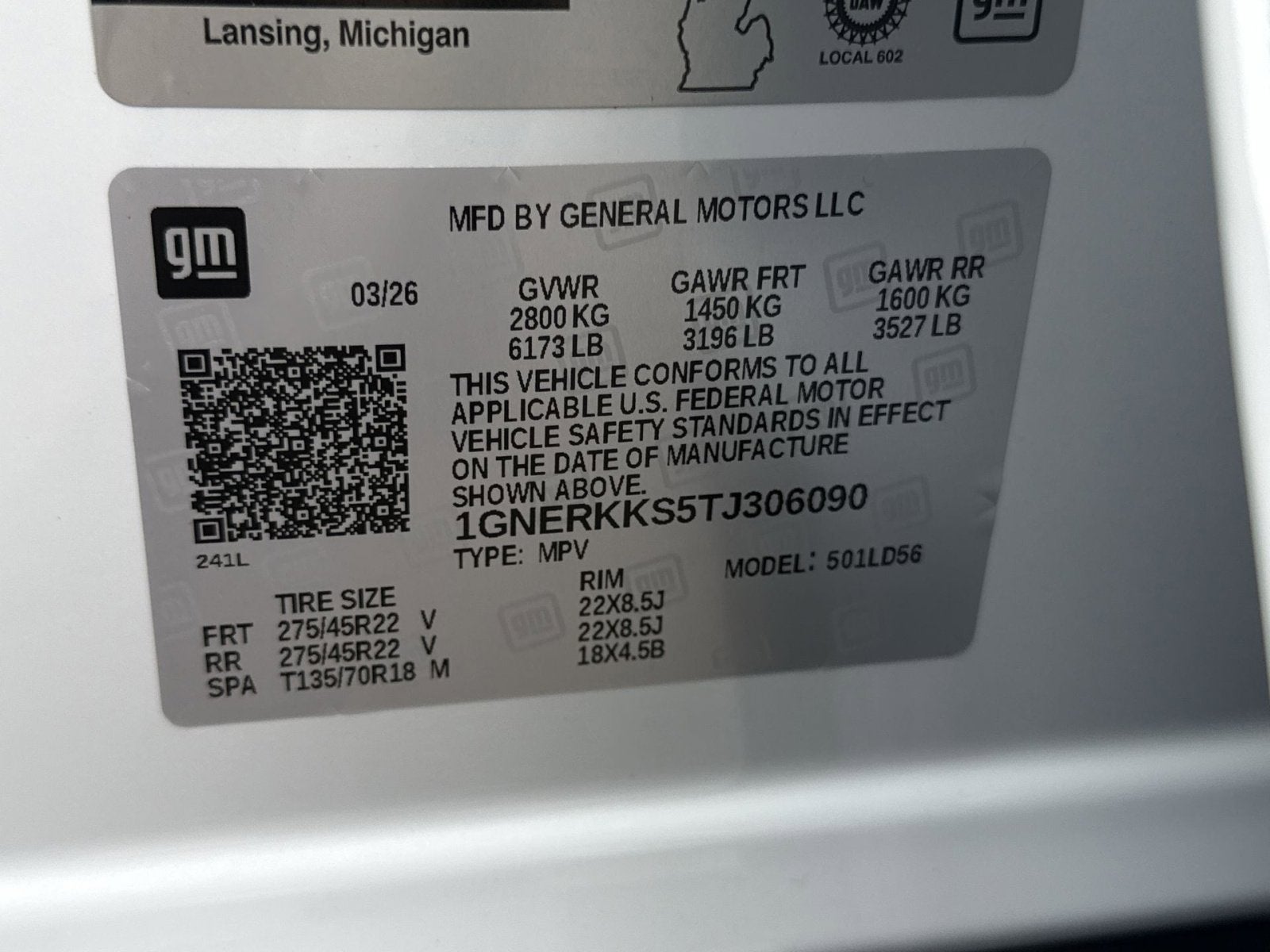 2026 Chevrolet Traverse High Country