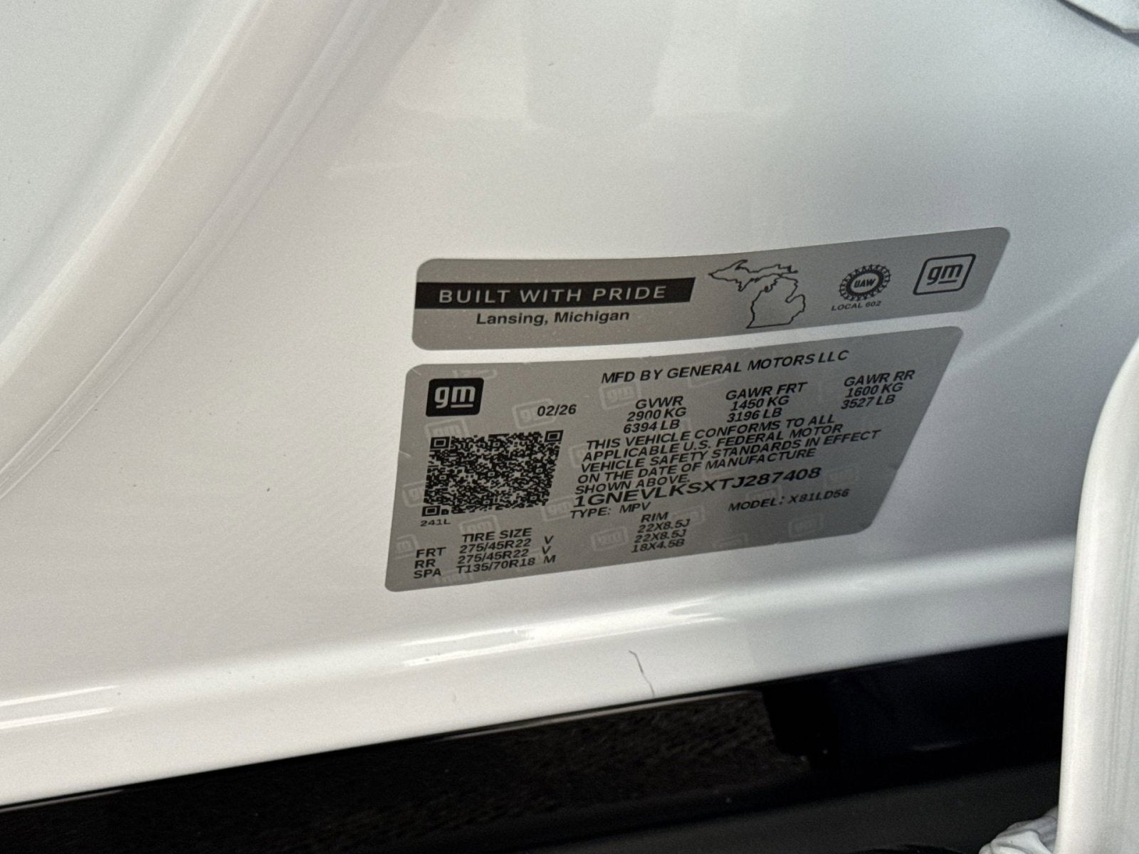 2026 Chevrolet Traverse RS