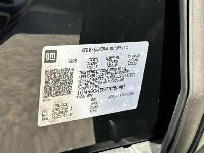 2026 Chevrolet Suburban LT