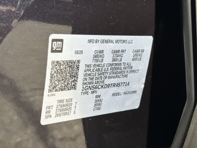 2026 Chevrolet Suburban LT