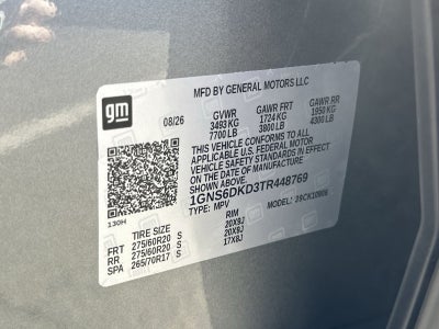 2026 Chevrolet Suburban Z71