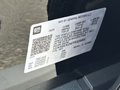 2026 Chevrolet Suburban RST