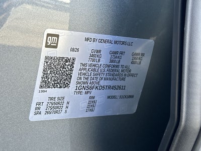 2026 Chevrolet Suburban Premier