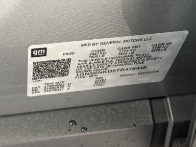 2026 Chevrolet Tahoe LT