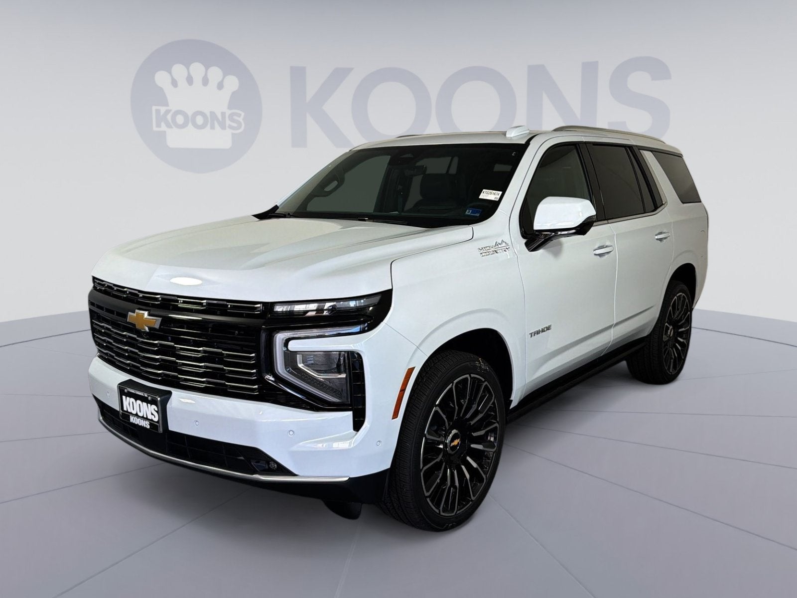 2026 Chevrolet Tahoe High Country