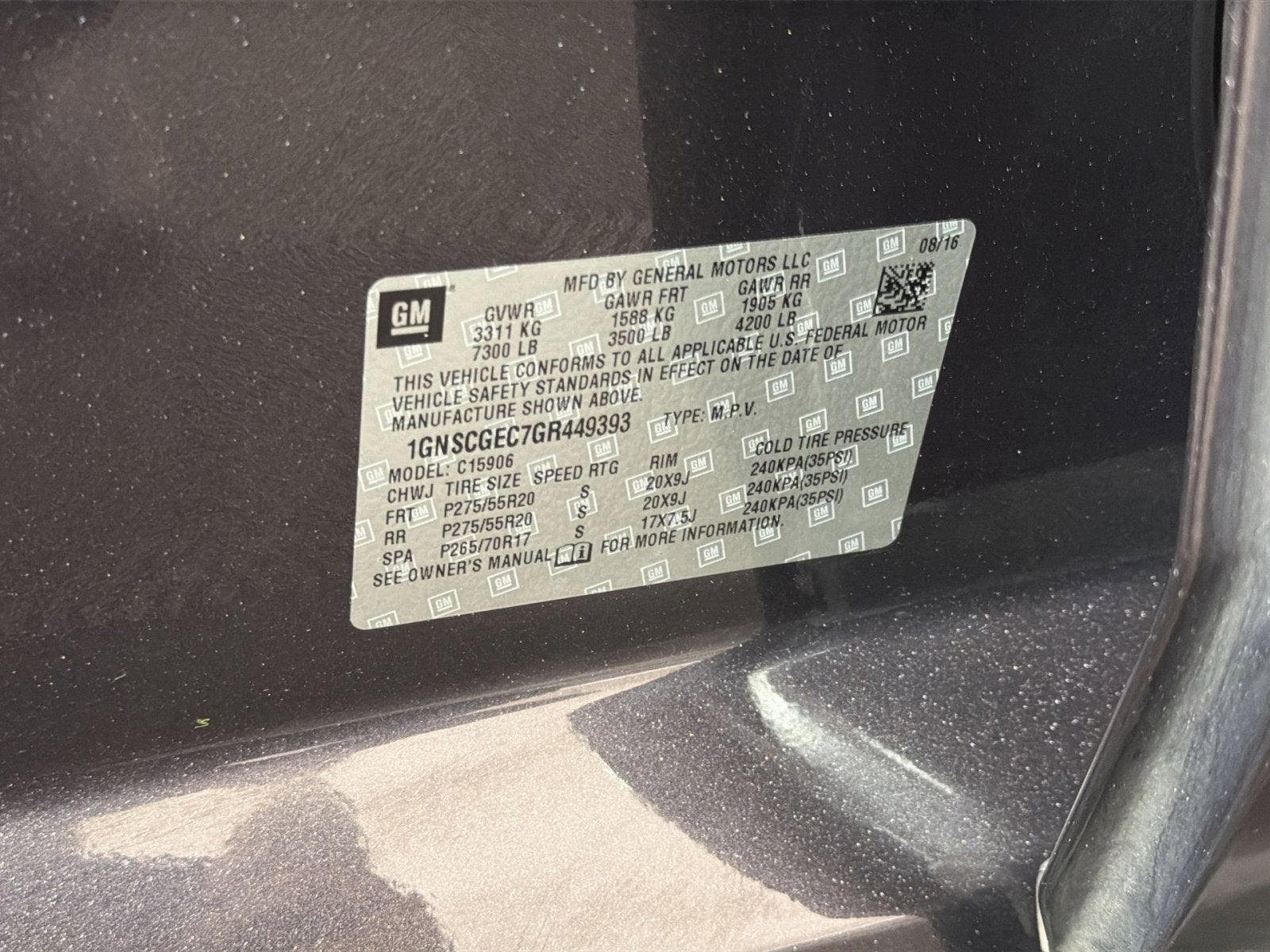 2016 Chevrolet Suburban LS