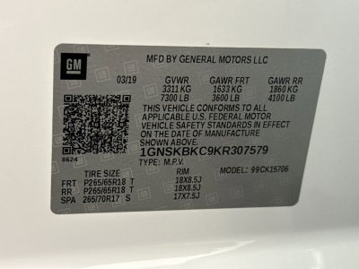 2019 Chevrolet Tahoe LT