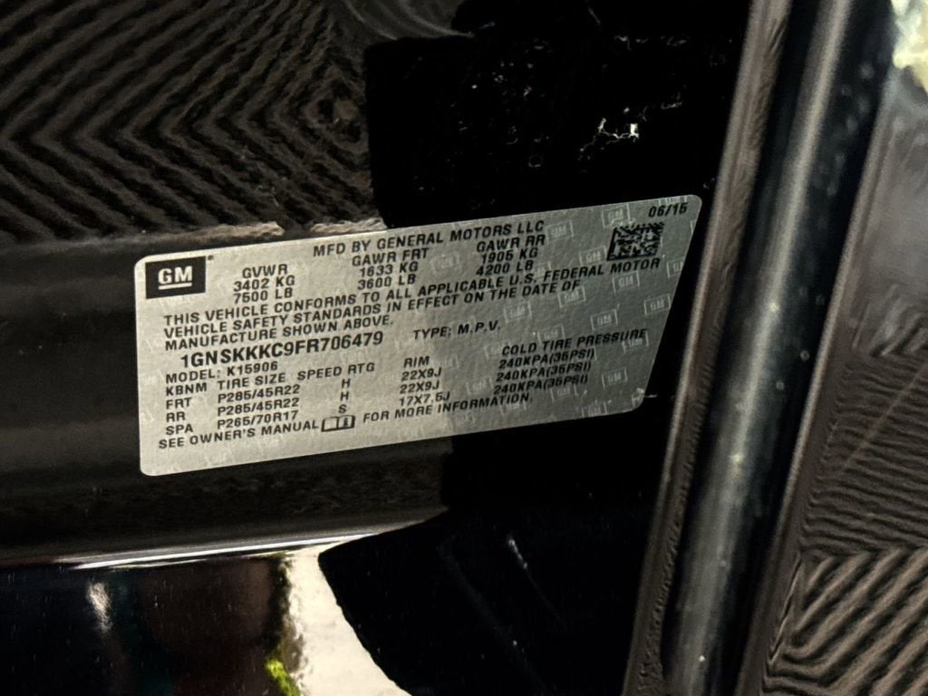 2015 Chevrolet Suburban LTZ