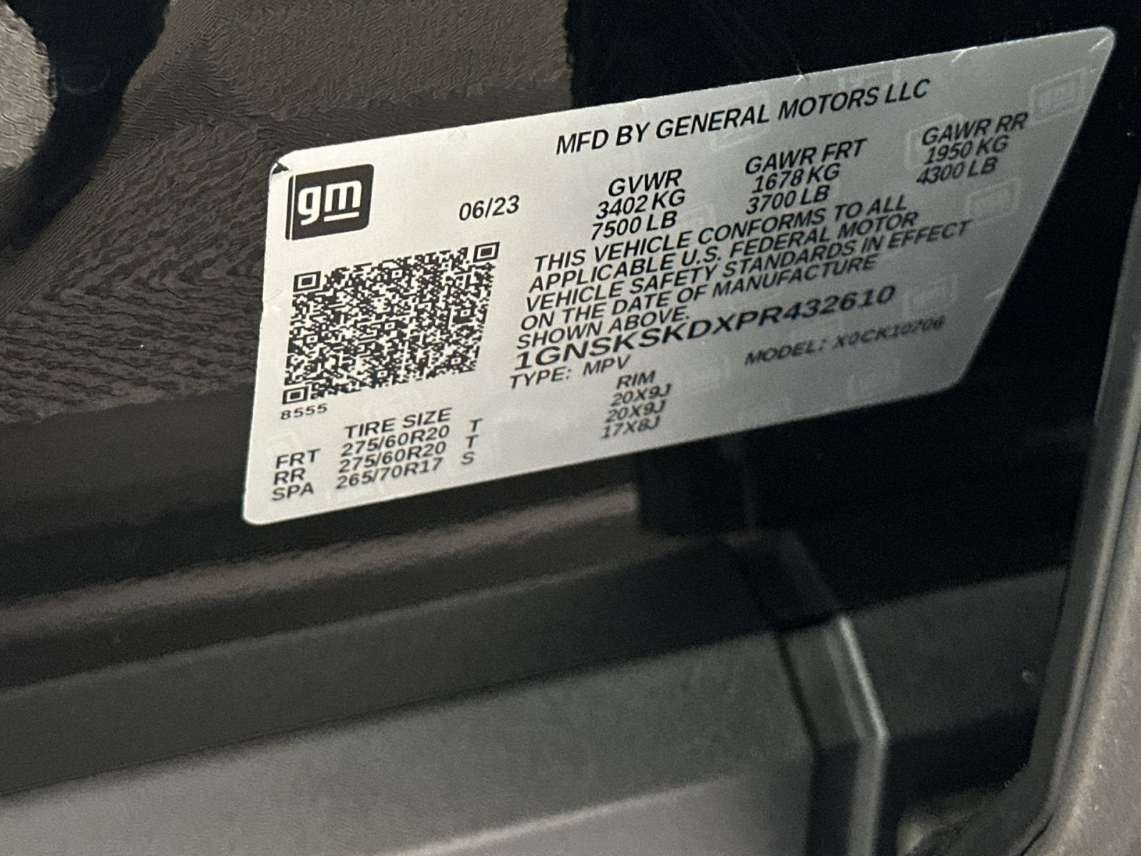 2023 Chevrolet Tahoe Premier