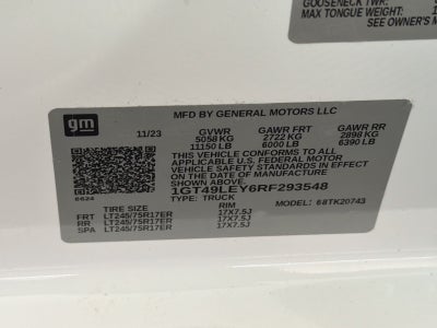 2024 GMC Sierra 2500 HD Pro