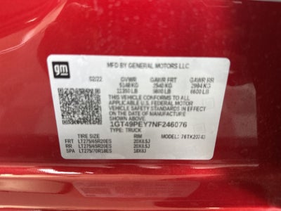 2022 GMC Sierra 2500 HD AT4