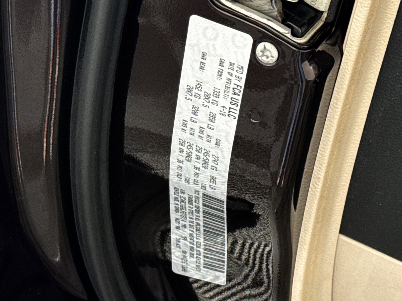 2018 Chrysler Pacifica Limited