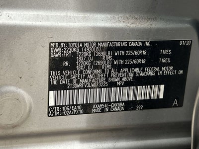 2020 Toyota RAV4 Hybrid Limited