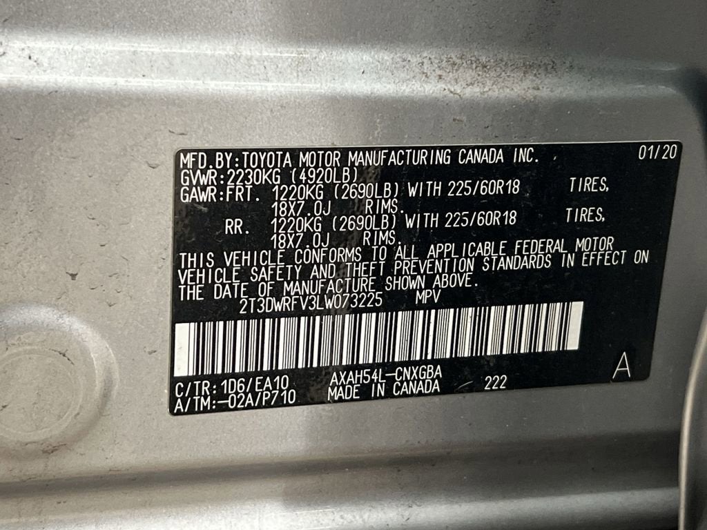 2020 Toyota RAV4 Hybrid Limited