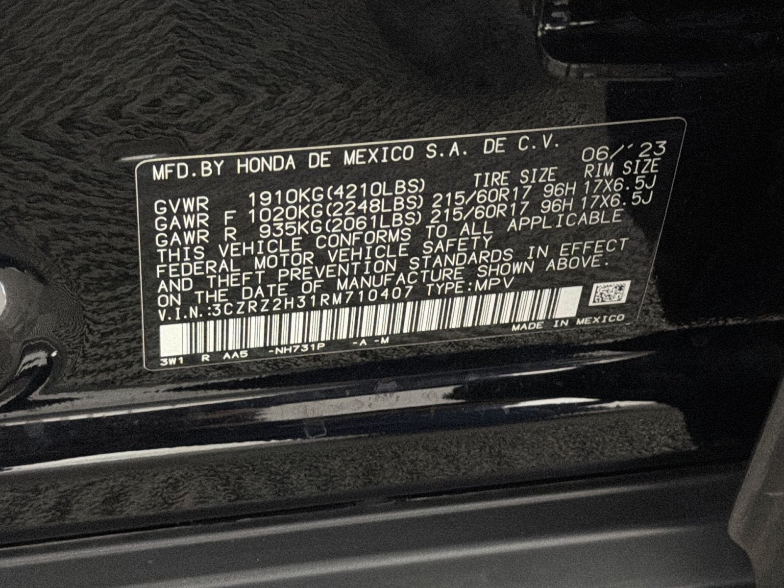 2024 Honda HR-V LX