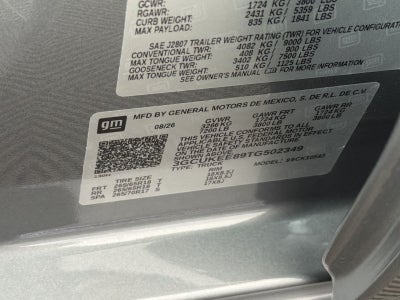 2026 Chevrolet Silverado 1500 RST