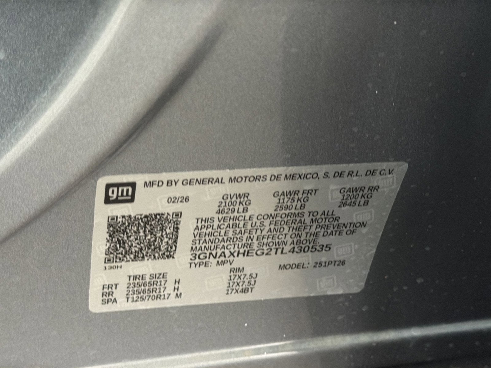 2026 Chevrolet Equinox LT