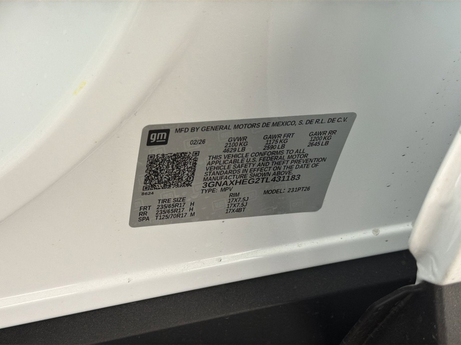 2026 Chevrolet Equinox LT