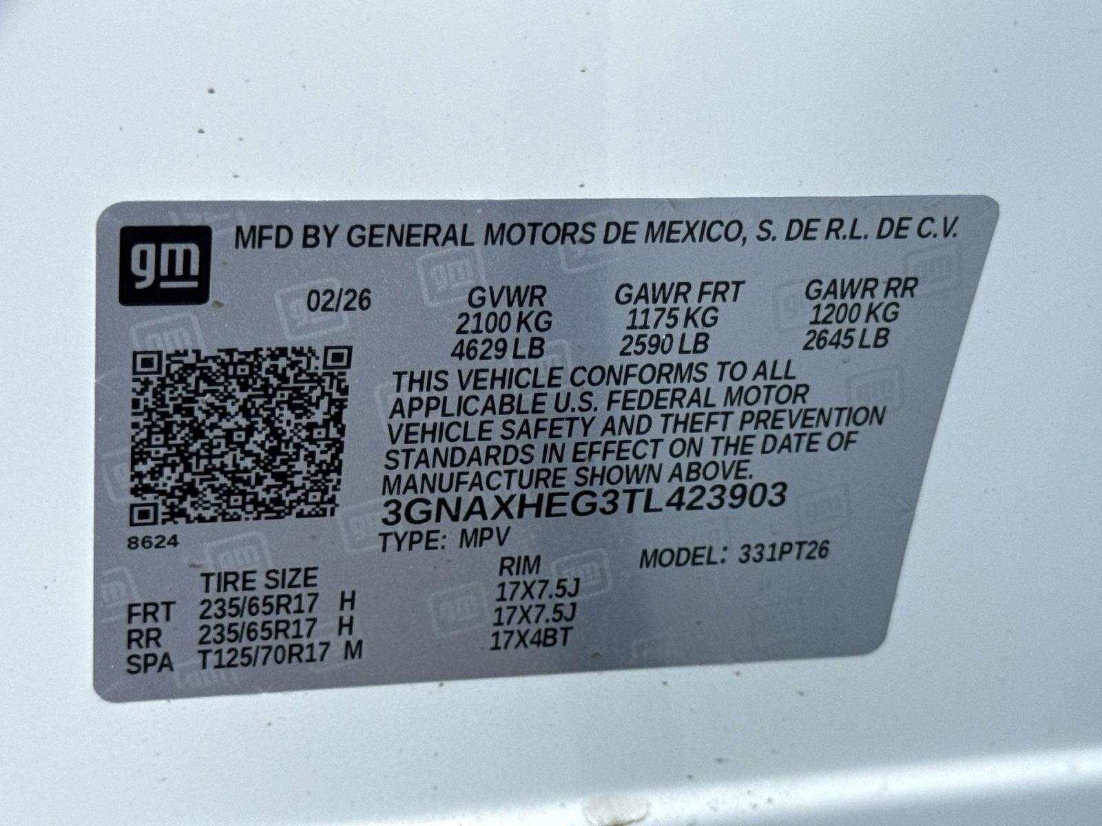 2026 Chevrolet Equinox LT