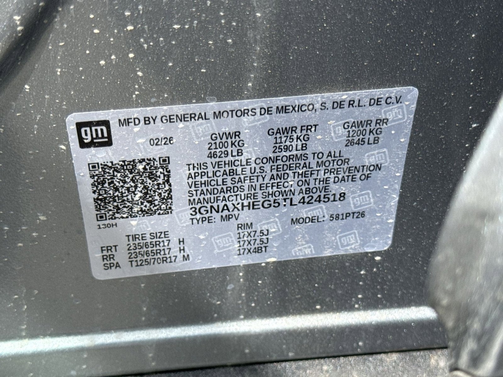 2026 Chevrolet Equinox LT