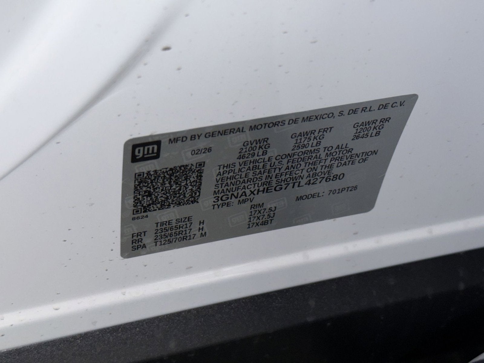 2026 Chevrolet Equinox LT