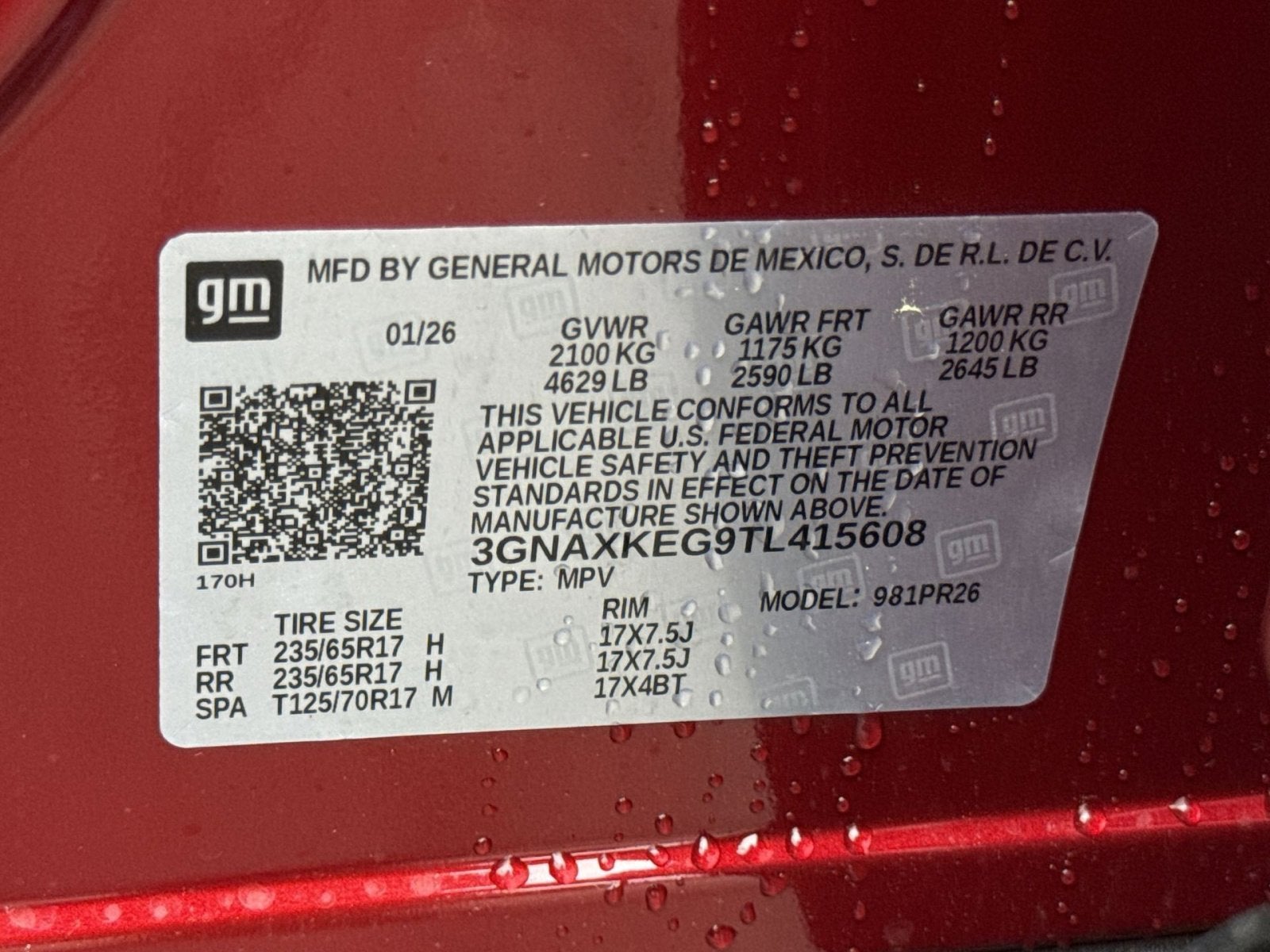 2026 Chevrolet Equinox ACTIV