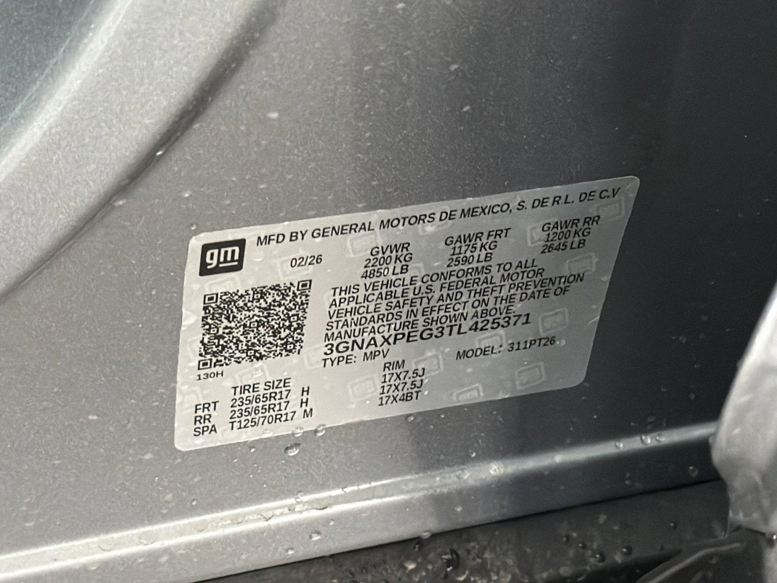 2026 Chevrolet Equinox LT