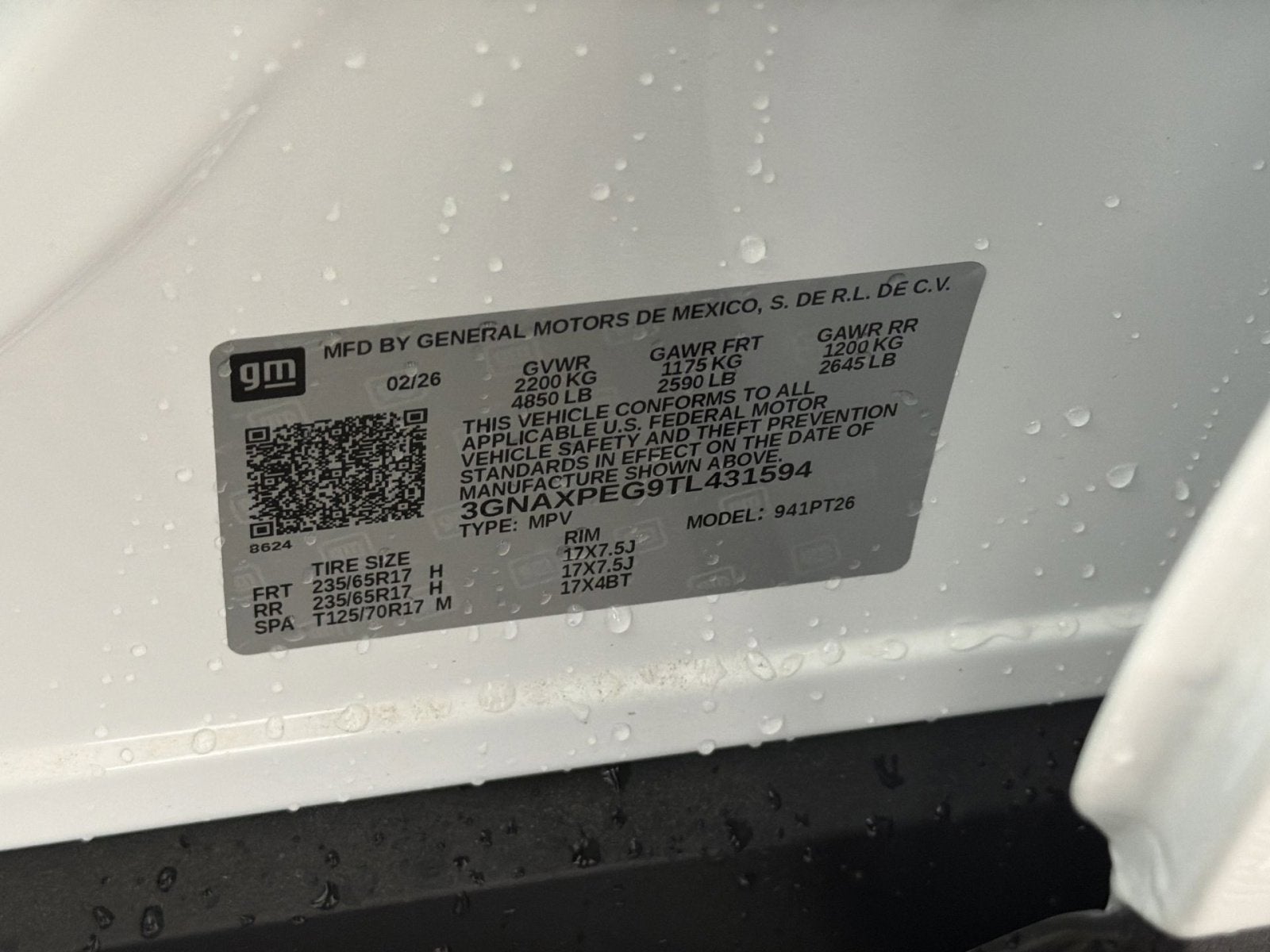2026 Chevrolet Equinox LT