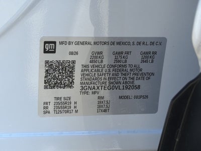 2027 Chevrolet Equinox RS