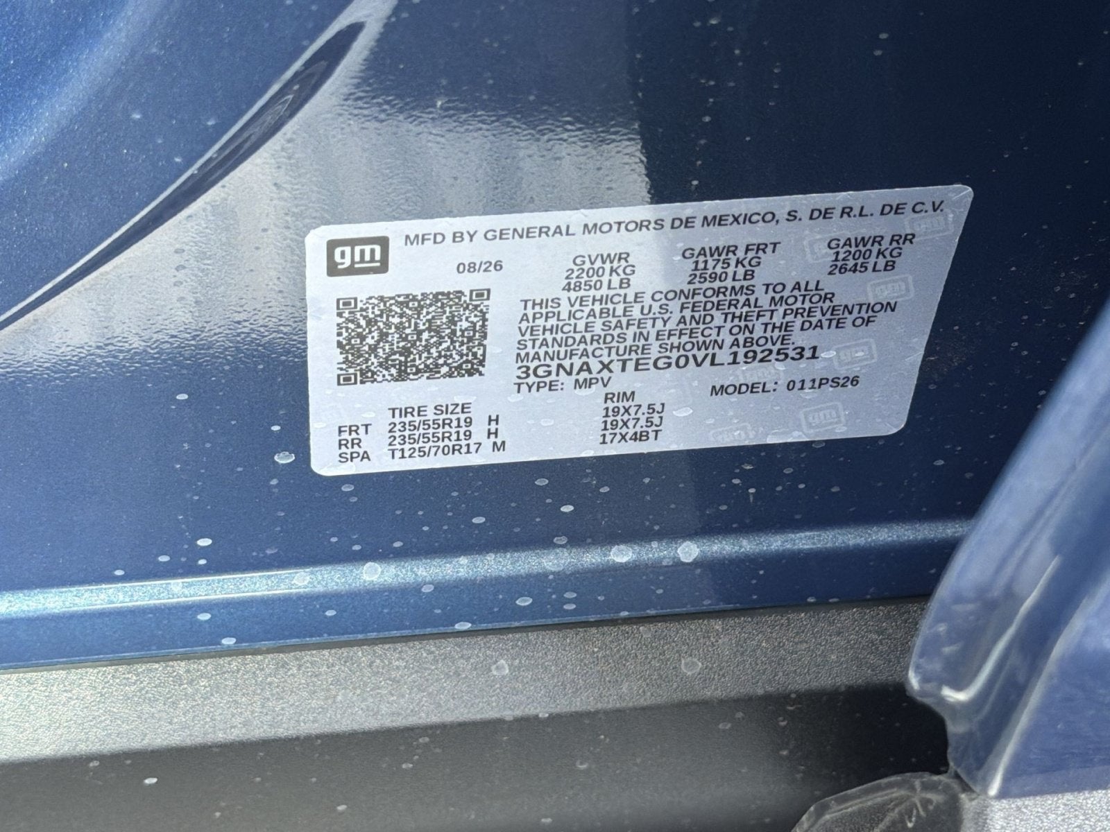 2027 Chevrolet Equinox RS