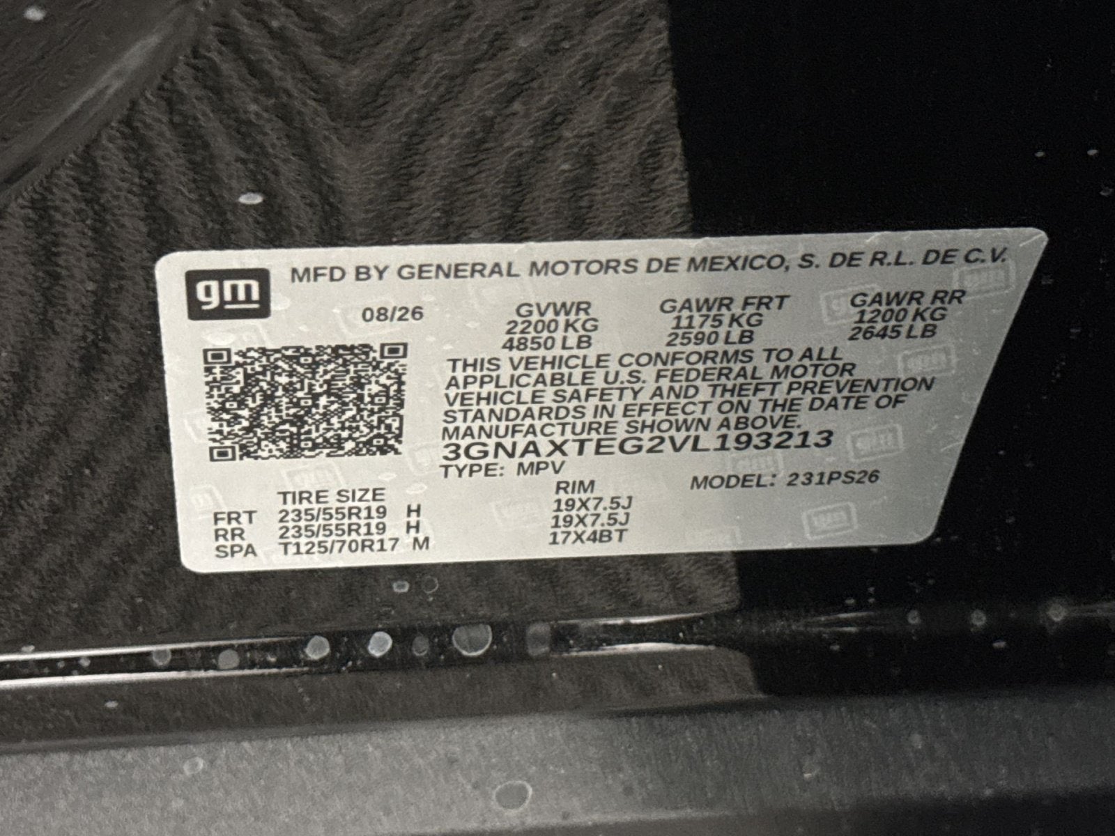 2027 Chevrolet Equinox RS