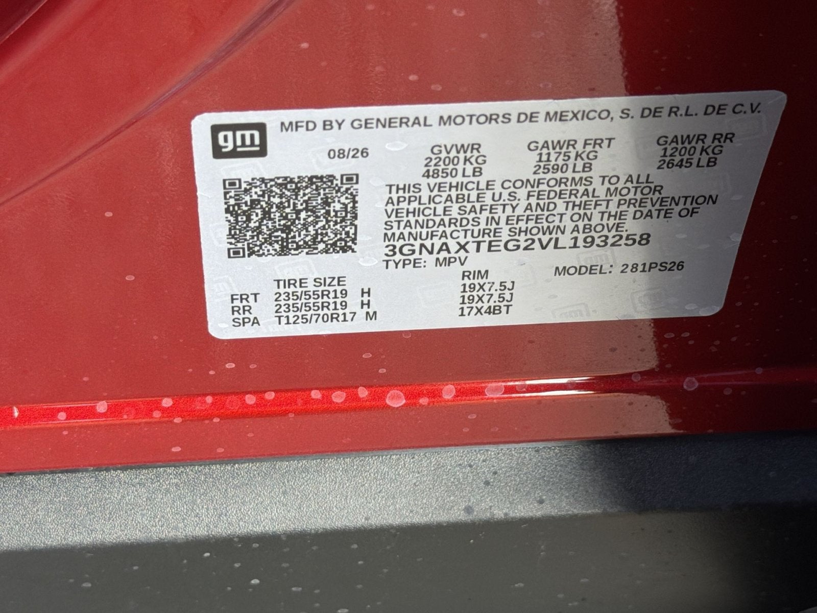 2027 Chevrolet Equinox RS