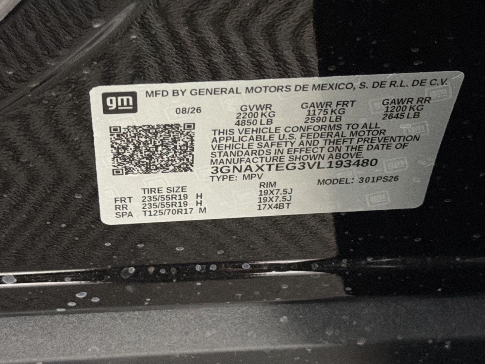 2027 Chevrolet Equinox RS