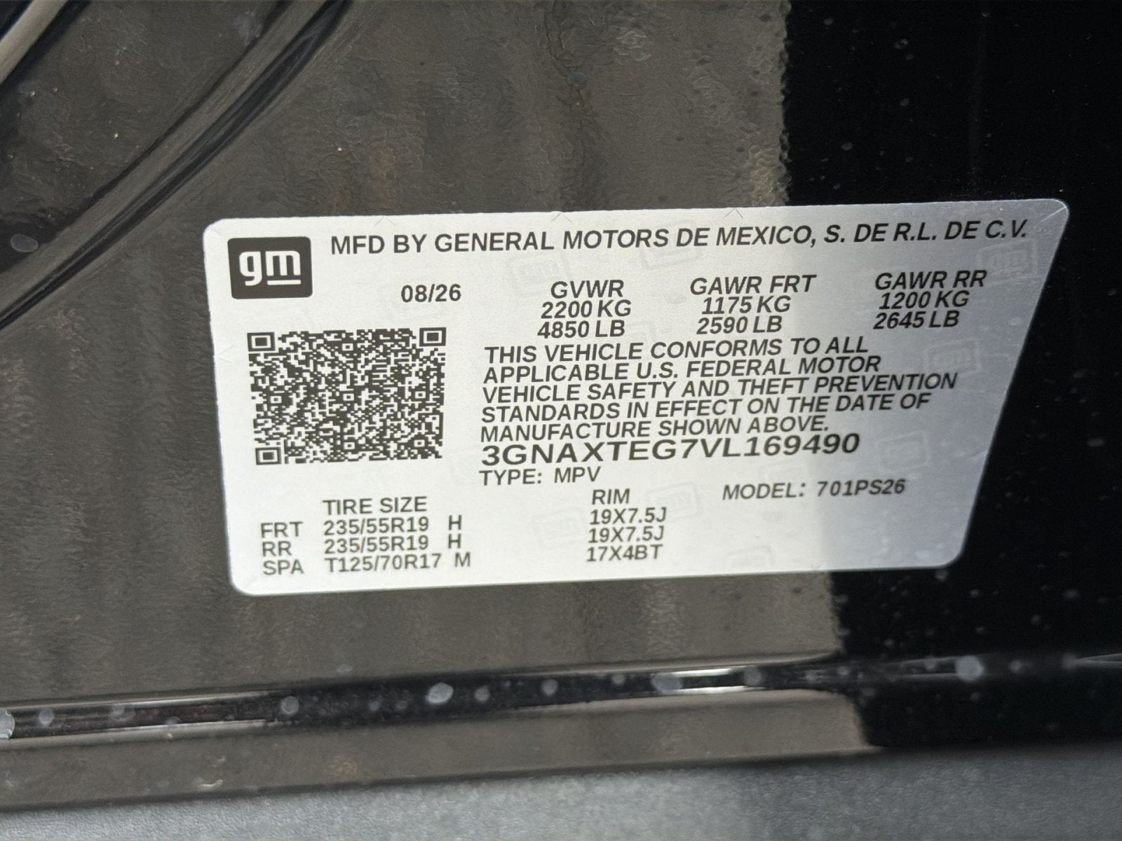 2027 Chevrolet Equinox RS