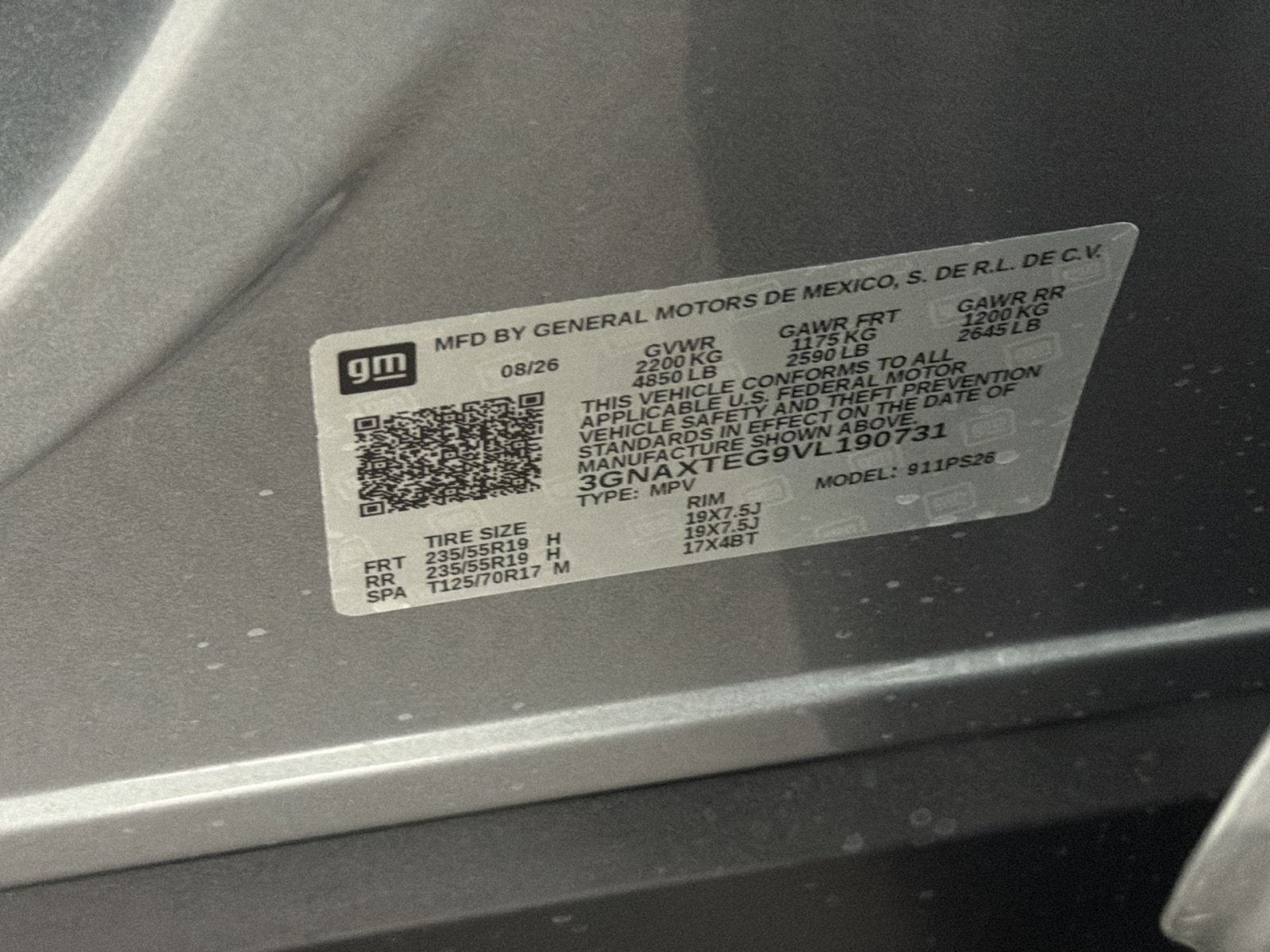 2027 Chevrolet Equinox RS