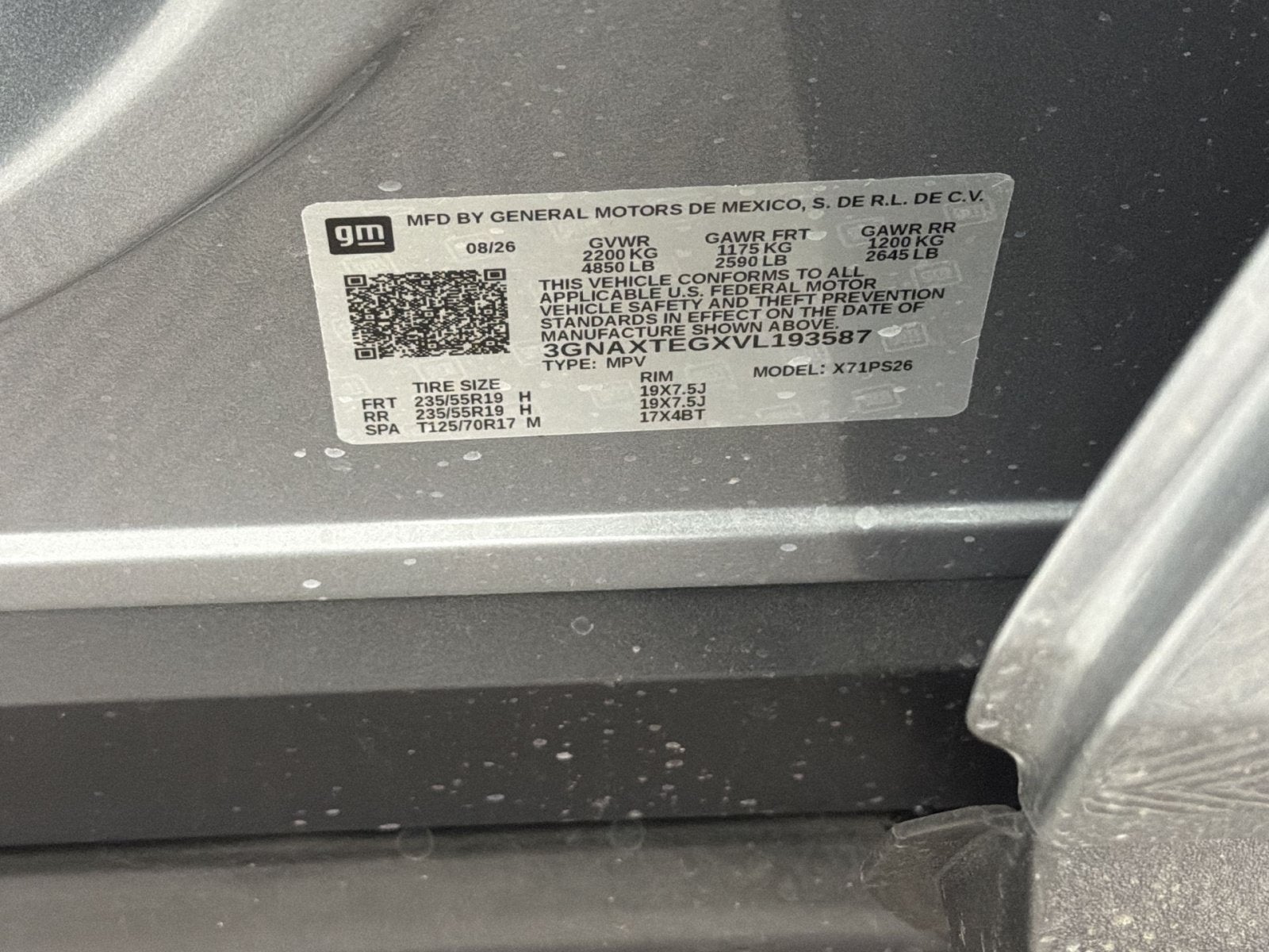 2027 Chevrolet Equinox RS