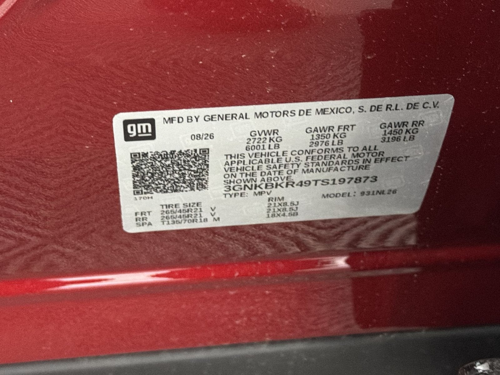 2026 Chevrolet Blazer RS