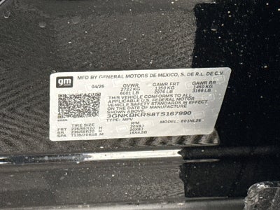 2026 Chevrolet Blazer RS